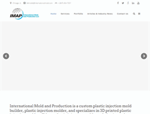 Tablet Screenshot of internationalmold.com